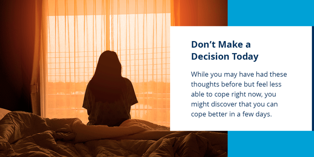 Don’t Make a Decision Today